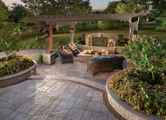 flagstone patio pictures