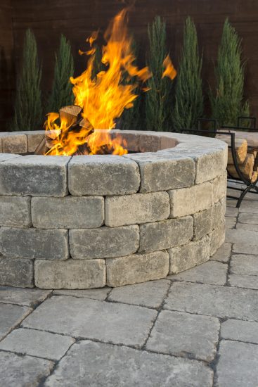 Brussles Dimensional Fire pit kit - Photos